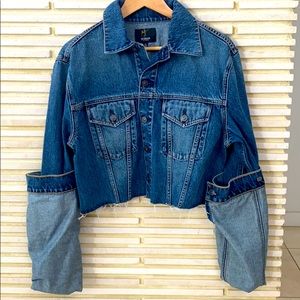 💕Hudson Jean Jacket oversized reversed💕